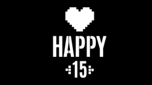 Digital Gobo Birthday Pixel Heart
