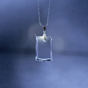 Crystal Square Necklace