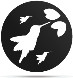 0133012 gobo animal humming bird