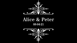 Digital gobos wedding 10