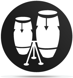 1133007 gobo music congas