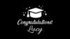 Digital Gobo Congratulations