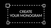 Digital Custom Monograms