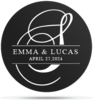 Gobo Wedding Big Initial 2