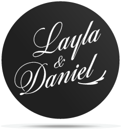 Wedding cursive names