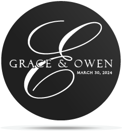 Wedding big initial 3