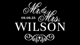 Digital gobos news wedding 10