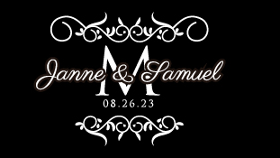 Digital gobos news wedding 13