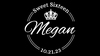 Digital Gobo Sweet16 Circle Crown