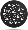 Gobo Breakup Pattern Triangles