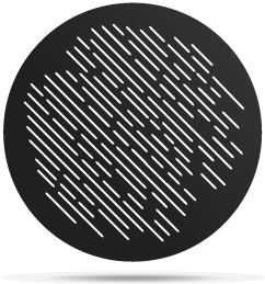 Gobo breakup pattern rain