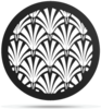 Gobo Breakup Pattern Art Deco