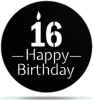 Gobo Sweet 16 Candle