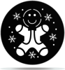 Gobo Christmas Cookie