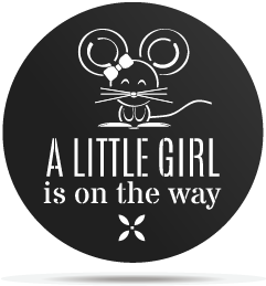 0233003 gobo baby girl mouse