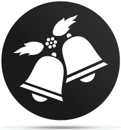 0533008 gobo christmas bells