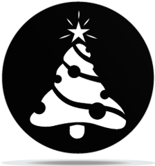 Gobo Christmas Tree Star