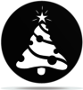 Gobo Christmas Tree Star