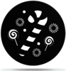 Gobo Christmas Candy Cane