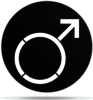 Gobo Signs Man