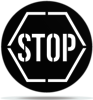 Gobo Signs Stop