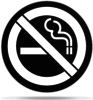 Gobo Signs No Smoking Area