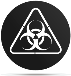 1733018 gobo signs biohazard