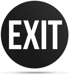 1733020 gobo signs exit