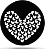 Gobo Valentines Hearts