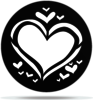 Gobo Valentine's Funny Hearts