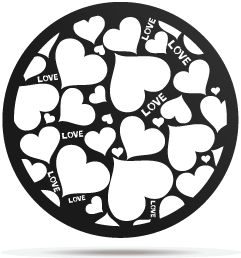 1833004 gobo valentines love hearts