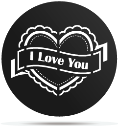 1833006 gobo valentines i love you