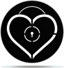Gobo Valentines Padlock