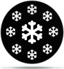 Gobo Weather Snowflakes 03
