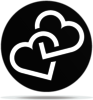 Gobo Wedding Wedding Hearts