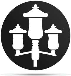 0433015 gobo chandelier lamp 15