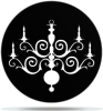 Gobo Chandelier Lamp 16