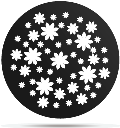 0733011 gobo flower 11