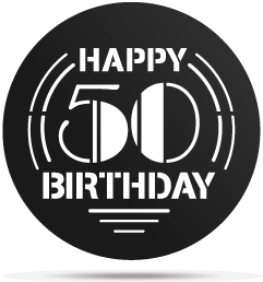 0333004 gobo birthday 50