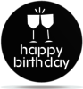 Gobo Birthday Cups
