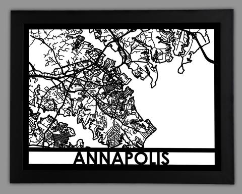 Annapolis framed 18x24