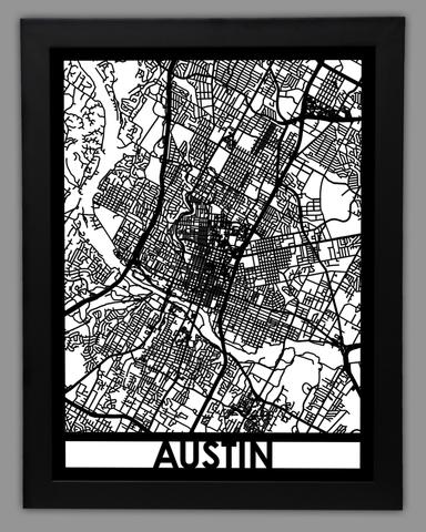 Austin framed 18x24
