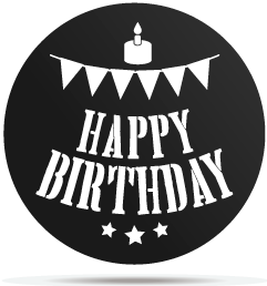 0333011 gobo birthday pennants