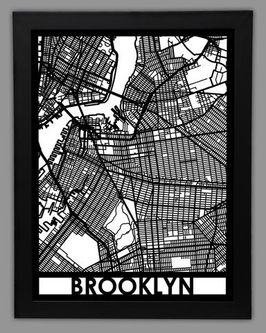 Brooklyn framed 18x24