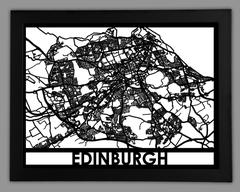 Edinburgh framed 18x24
