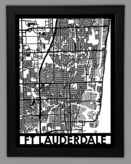 Ftlauderdale framed 18x24