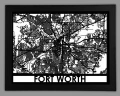 Fortworth framed 18x24