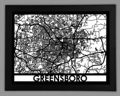 Greensboro framed 18x24