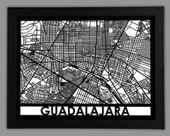 Guadalajara framed 18x24