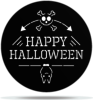 Gobo Halloween Skull Bat